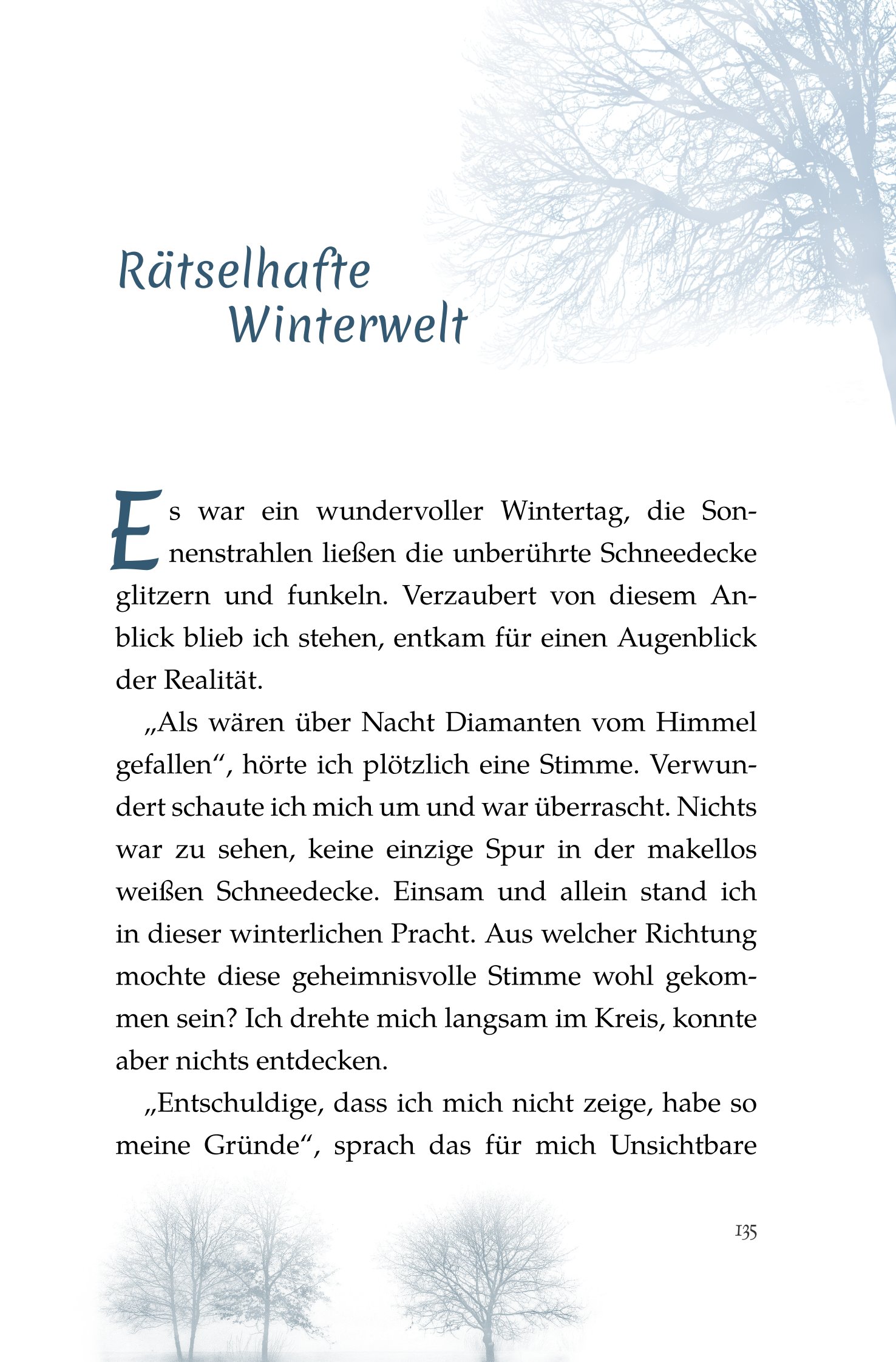 Einfaches Taschenbuch-Layout für Belletristik