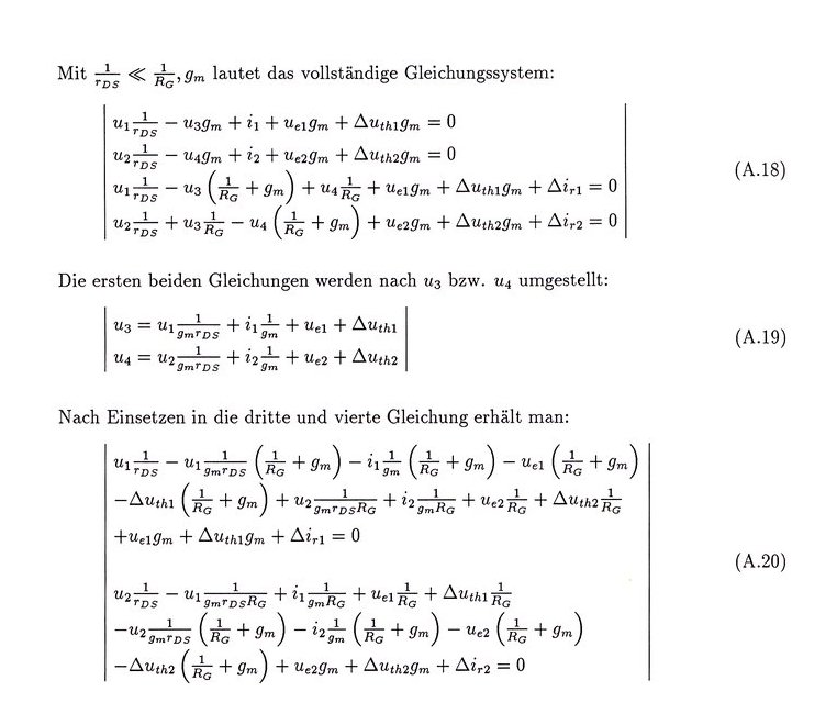 Gleichungssystem in TeX bzw. LaTeX